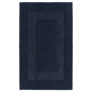 RÖDVATTEN Bath mat, dark blue, 50x80 cm