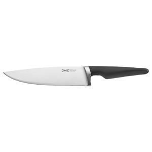 VÖRDA Cook's knife, black, 20 cm