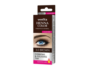 VENITA Henna Color Professional Eyebrows & Eyelashes Tint 31.0 Brown