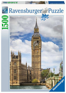 Ravensburger Jigsaw Puzzles Big Ben with a Cat 1500pcs 14+