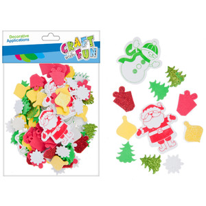 Craft Christmas Stickers Mix