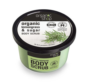 Organic Shop Body Scrub Lemongrass & Sugar