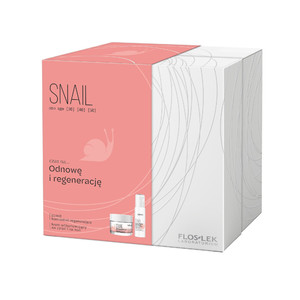 FLOS-LEK LABORATORIUM SNAIL (Regenerating ELIXIR Concentrate 30ml + Day & Night Cream 50ml)