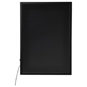 OBEGRÄNSAD LED wall lamp, black