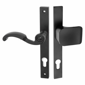 Kuchinox Door Handle Baron 90 mm, left, black