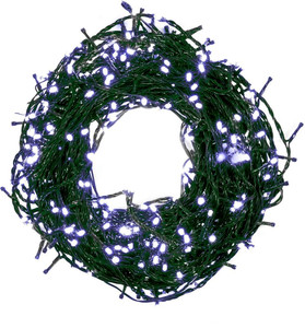 Christmas Lights 500 LED Bulinex 12.5 m, indoor/outdoor, blue