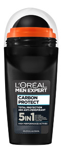 L'Oreal Men Anti-Perspirant Roll-on Deodorant - Carbon Protect