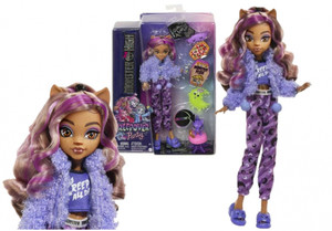 Monster High Doll And Sleepover Accessories, Clawdeen Wolf, HKY67 4+