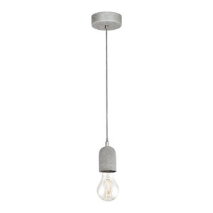 Pendant Lamp Silvares 1 x E27, grey