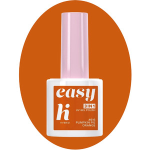 Hi Hybrid UV Gel Polish Easy 3in1 #616 Pumpkin Pie Orange Vegan 5ml