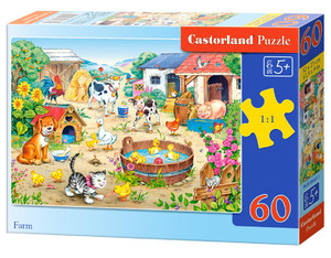 Castorland Children's Puzzle Farm 60pcs 5+