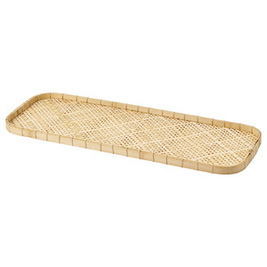 GRÅMÖRT Tray, bamboo, 71x27 cm
