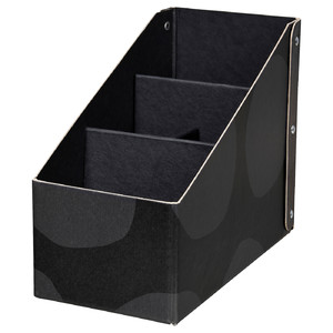 NIMM Desk organiser, spotted grey, 10x15 cm