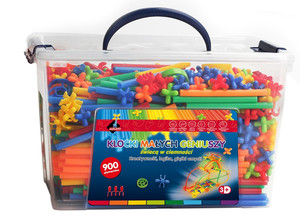 Askato Building Blocks Straws 900pcs, 3+