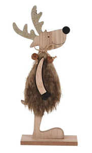 Christmas Decoration Reindeer, right, brown