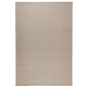 MORUM Rug flatwoven, in/outdoor, beige, 160x230 cm