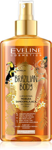 Eveline Brazilian Body Luxury Tanning Mist for Face & Body 5in1 for Light/Medium Skin Tone 150ml