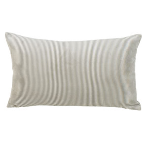 Cushion GoodHome Carrington 30 x 50 cm, grey
