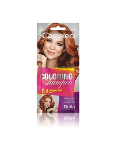 Delia Cosmetics Cameleo Colouring Shampoo 7.4 copper