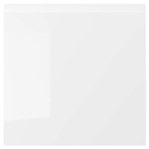 VOXTORP Door, high-gloss white, 40x40 cm