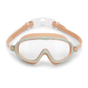 Vanilla Copenhagen Kids Swim Goggles Aqua/Oak Beige 3-8y