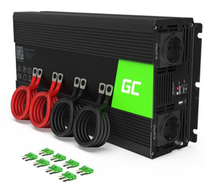 Green Cell Car Power Inverter Converter 24V to 230V 3000W/6000W Pure sine