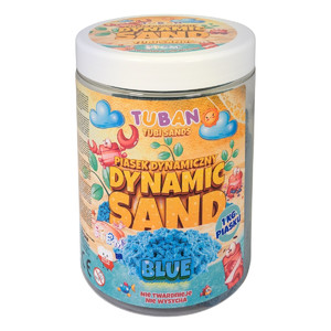 Dynamic Play Sand 1kg, blue, 3+