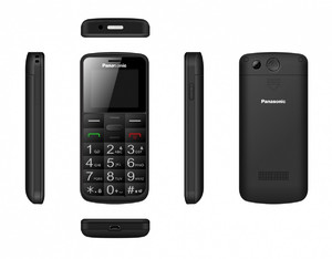 Panasonic Senior Mobile Phone KX-TU110, black