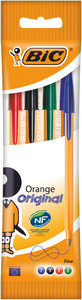 BIC Ballpoint Pen Orange 4pcs, 4 colours