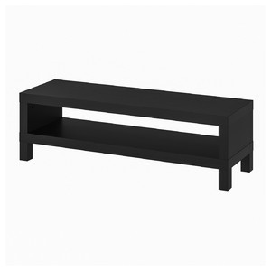LACK TV bench, black-brown, 120x35x36 cm