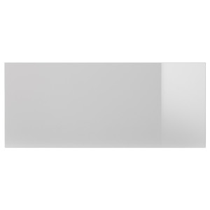 SELSVIKEN Drawer front, high-gloss light grey, 60x26 cm