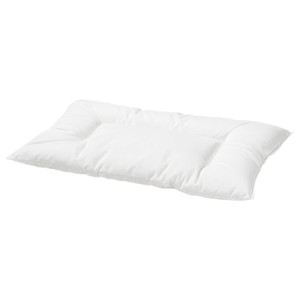 LEN Pillow for cot, white, 35x55 cm