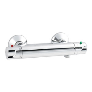 GoodHome Shower Mixer Tap Thermostatic, chrome