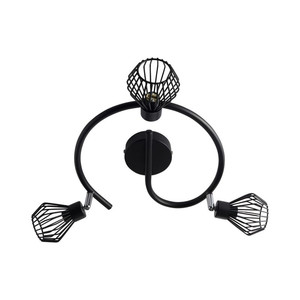 Ceiling Lamp Colours Akiak 3 x 40 W G9, matt black