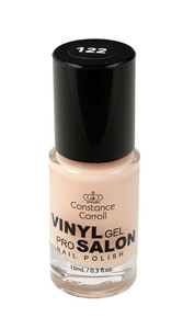 Constance Carroll Vinyl Gel Pro Salon Nail Polish no. 122 French Ice 10ml