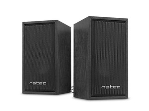 Natec Computer Speakers 2.0 Panther 6W RMS, black