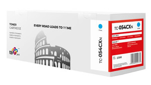 TB Toner Cartridge for Canon LBP620C 054H TC-054CXN CYAN 100%