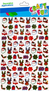 Christmas Mini Decorative Stickers 96pcs