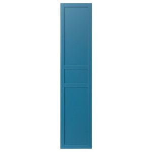 FLISBERGET Door, blue, 50x229 cm