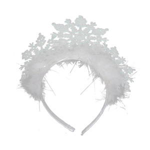 Christmas Headband Head Band Snowflakes