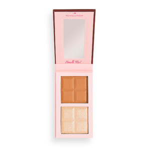 I Heart Revolution Chocolate Contour Palette Light Vegan 2x 4.5g