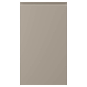 UPPLÖV Front for dishwasher, matt dark beige, 45x80 cm
