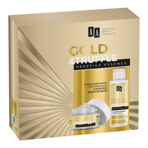 AA Gift Set Gold & Truffle 65 Prestige Essence - Cream 65+ 50 ml & Make-up Removal Milk 150 ml