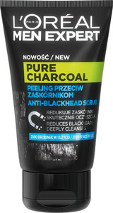 L'Oreal Men Expert Pure Charcoal Anti-Blackhead Face Scrub 100ml