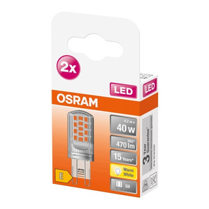 Osram LED Bulb G9 470 lm 2700 K 2-pack