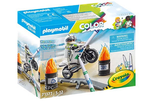 Playmobil Color Motorcycle 5+