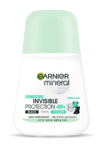 Garnier Mineral Anti-Perspirant Deodorant Roll-on Invisible Protection 48h Fresh Aloe 50ml