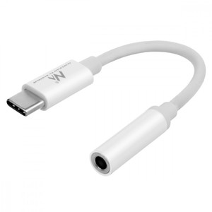 MacLean Cable Adapter USB C 3.5 mm mini jack MCTV-847