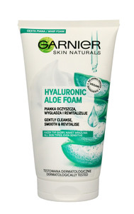Garnier Skin Naturals Hyaluronic Aloe Face Cleansing Foam 150ml