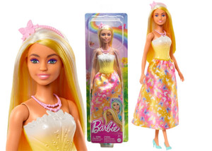 Barbie Royal Doll With Brightly Highlighted Hair HRR09 3+